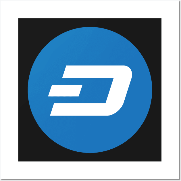 DASH (Digital Cash) Cryptocurrency Wall Art by cryptogeek